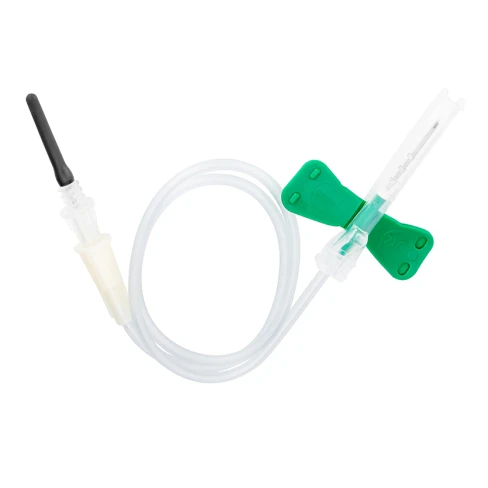 Safety Blood Collection Needle 23G x 3/4 w/ 12" tubing