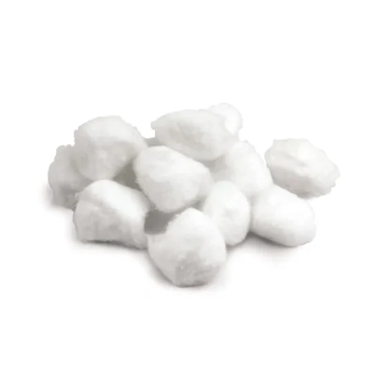 COTTON BALLS - SIZE MEDIUM (1 case - 5 Bags of 2000)